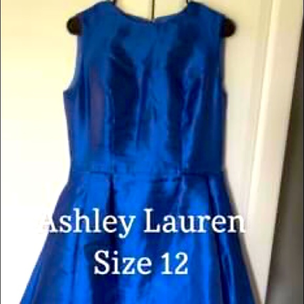 Ashley Lauren custom interview dress